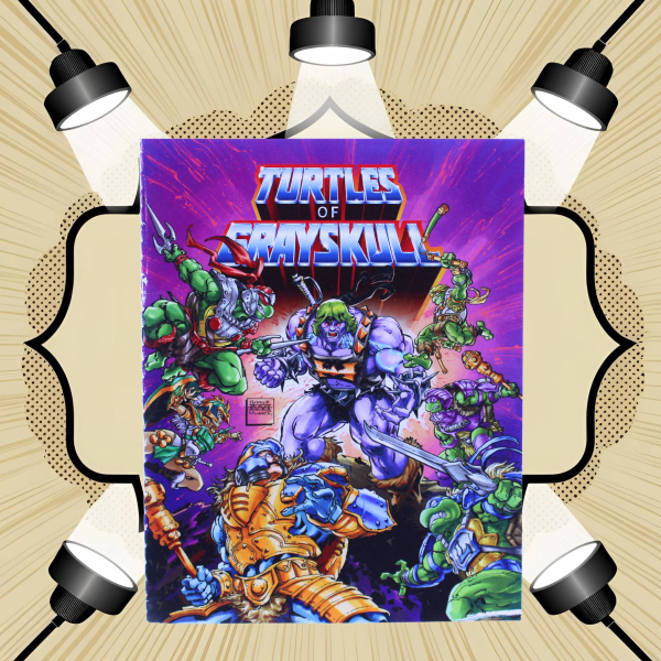 Turtles of Grayskull Mini-Comic (Wave 1, 2024) – Mattel Figurenbeilage
